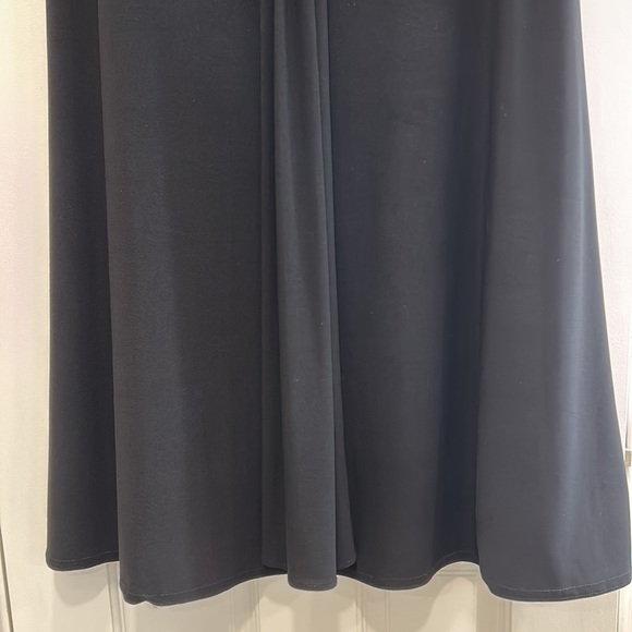 R&M Richards Plus Special Occasion Little Black No Wrinkle Dress sz.18 - Picture 4 of 9